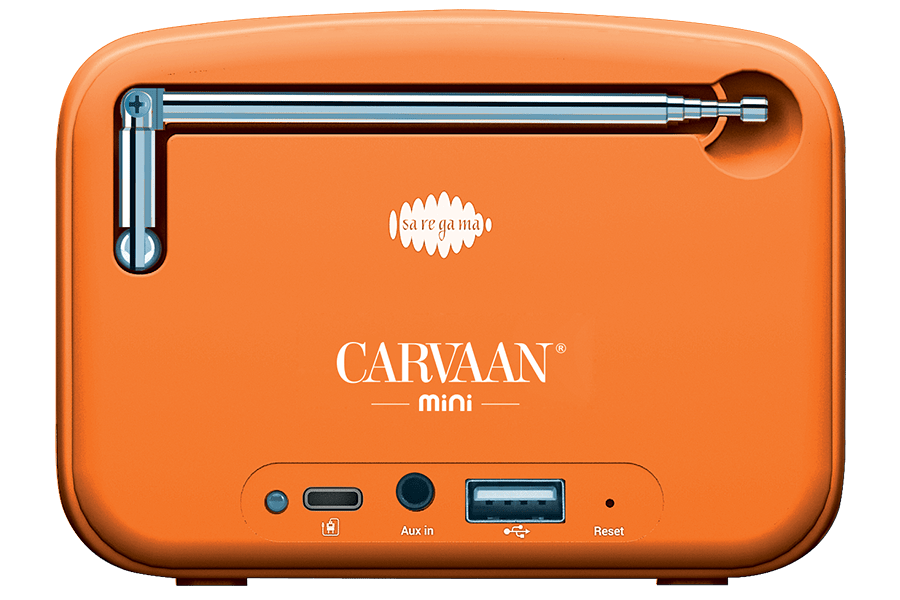 Carvaan Mini Bhagavad Gita - Devotional Orange