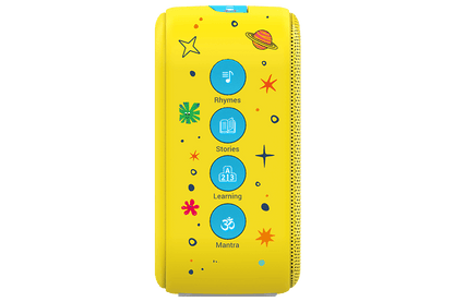 Carvaan mini Kids with MIC - Baby Yellow