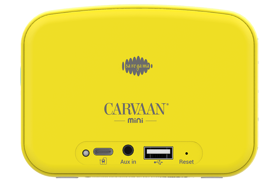 Carvaan mini Kids with MIC - Baby Yellow