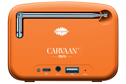 Carvaan Mini Bhagavad Gita - Devotional Orange