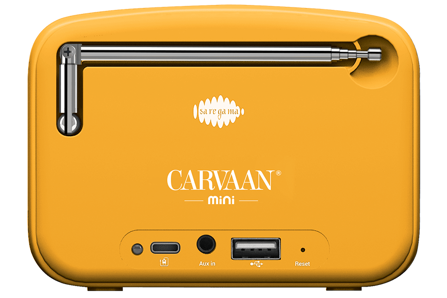 Carvaan Mini Gurbani - Saffron Orange