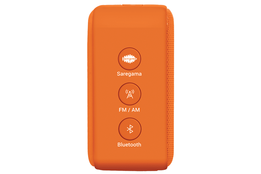 Carvaan Mini Bhagavad Gita - Devotional Orange