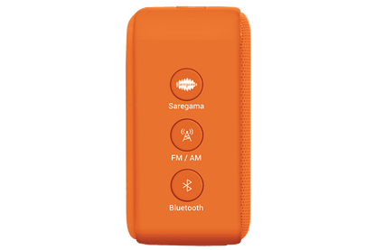 Carvaan Mini Bhagavad Gita - Devotional Orange